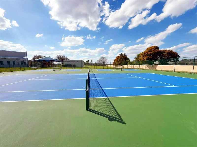 Tennis and Pickleball courts