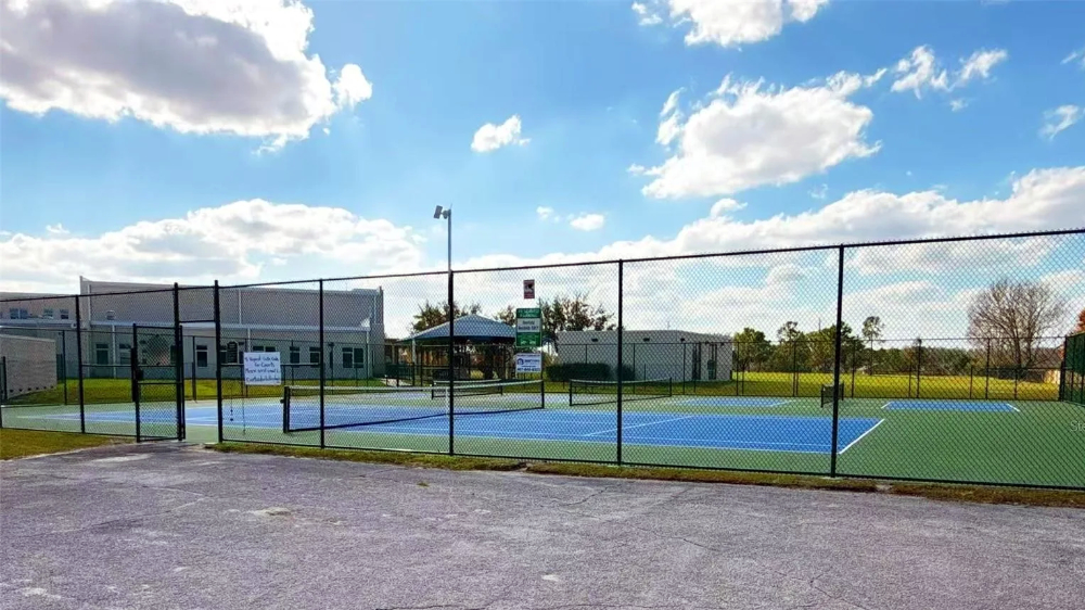 Tennis and Pickleball courts
